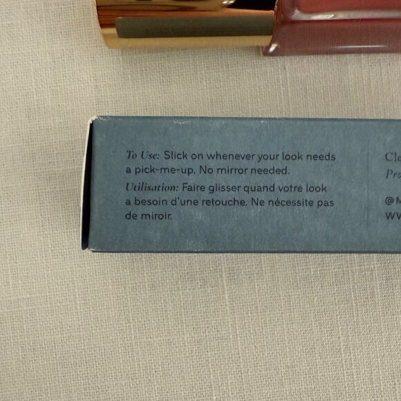 Merit Shade Slick Tinted Lip Oil Pink Beet 7 mL Clean Vegan Hydrating Natural - Picture 9 of 16